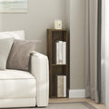 Furinno Fulda Book Shelf, 3-Tier Narrow Bookshelf, Bookcase