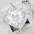Nurse Graduation Gifts,Nurse Gifts for Women,Nursing Student or Practitioner,PU Leather Catchall Tray Jewelry, Keys, Watch, and Accessories Organizer 7.87x7.87in