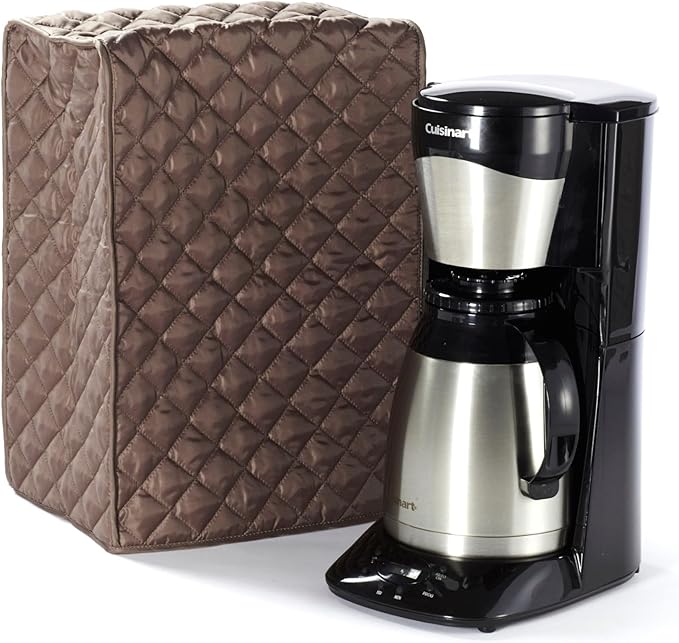 Covermates Keepsakes - Coffee Maker Cover - Dust Protection - Stain Resistant - Washable - Appliance Cover, Bronze