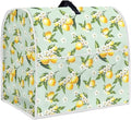 Lemon Mixer Cover for Kitchen Aid 4.5-5 Quart Stand Mixers, Universal Kitchen Appliance Dust Cover Washable Dustproof Cloth Cover with Pocket for Kitchenware Gift for Holiday