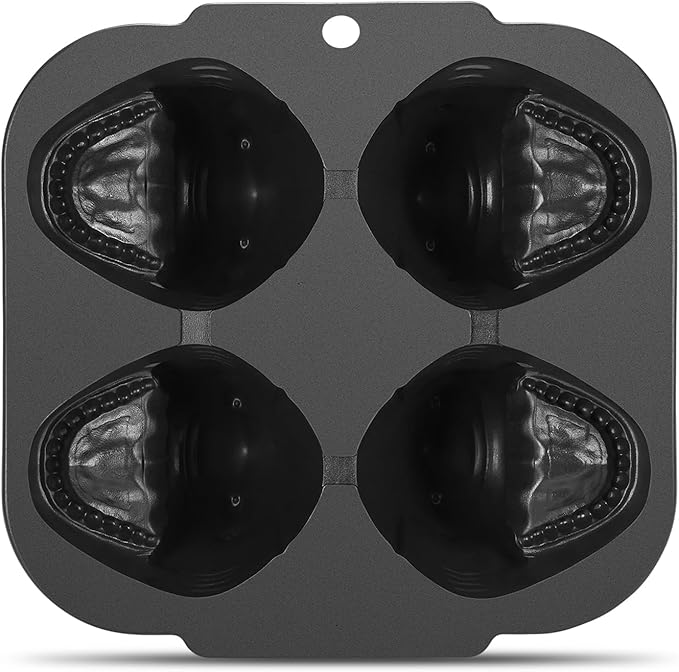 ACOOKEE Shark Ice Cube Tray Fun Shapes, Odd Novelty Cute Shark Gifts, 2.2" Large Silicone Whiskey Ice Mold for Cocktails,Bourbon,Brandy, w/Funne