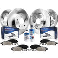 Detroit Axle - Brake Kit for 2010 Chrysler PT Cruiser, Front and Rear Disc Brake Rotors Ceramic Brake Pads w/Hardware Replacemen