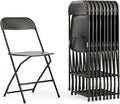 Flash Furniture Hercules Set of 10 Indoor/Outdoor Heavy-Duty Plastic Folding