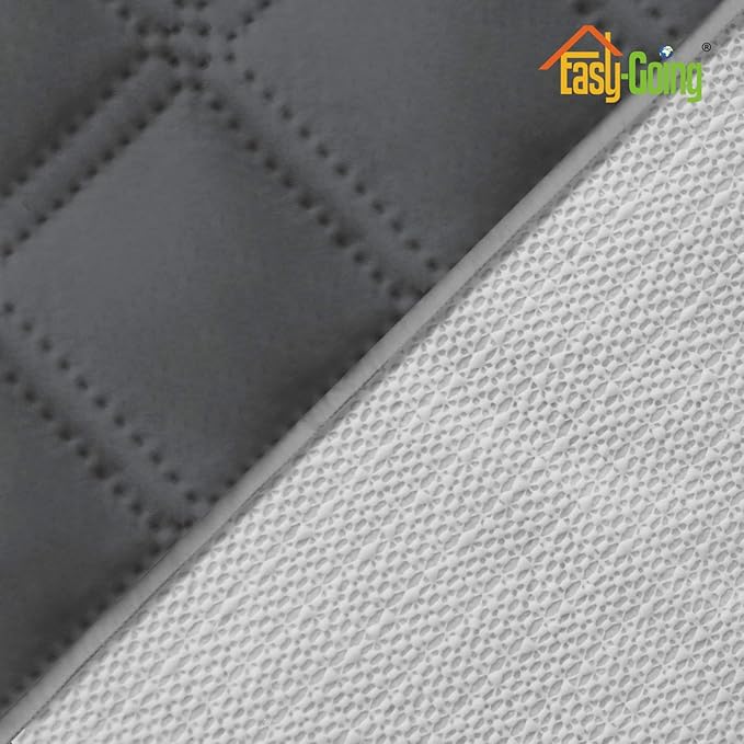 Easy-Going Sofa Slipcover Oversized Sofa Cover Waterproof Couch Cover Furniture Protector Cover Pets Covers Washable Non-Slip Fabric Pets Kids Children Dog Cat (Oversized Sofa, Dark Gray)