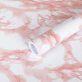 practicalWs White/Pink Marble Contact Paper Granite Peel and Stick Countertops