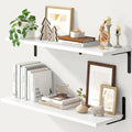 Fun Memories Deep Floating Shelves, 32W x 8D Floating Shelves Set of 2