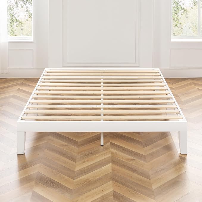 Mellow Naturalista Classic 12 Inch Solid Wood Platform Bed