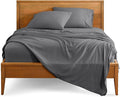 Bare Home Short Queen Sheet Set - 1800 Ultra-Soft Microfiber - Double Brushed - Deep Pockets - Easy Fit - 4 Piece Set - Bed Sheets (Short Queen, Grey)