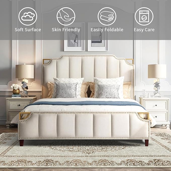 Easy-Going Area Rug 5x7 Washable Boho Neutral Rugs for Living Room Non-Slip Bedroom Rug Low Pile Lightweight Floral Brown Print Vintage Throw Rug for Dining Room Bathroom Kitchen Home Office Carpet