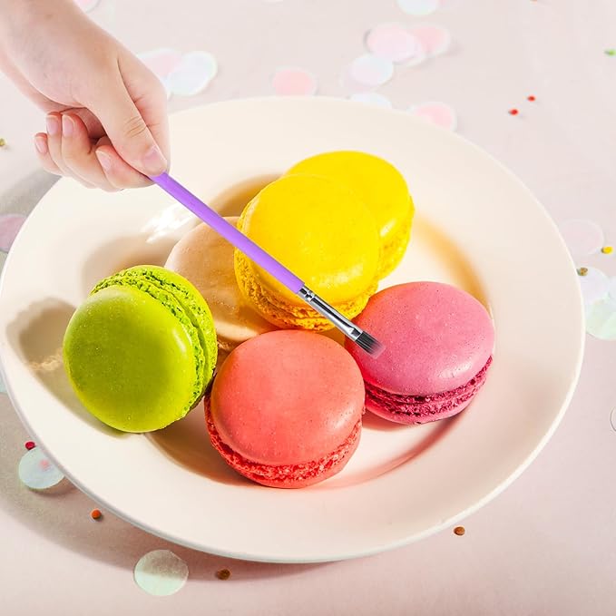 9 Pieces Candy Cookie Decoration Brush Cake Decorating Brushes Tools Set
