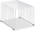 Fellowes Desktop Organizer, 11 Sections, 9" x 11.375" x 8", Wire, Silver (72012) | (72012)