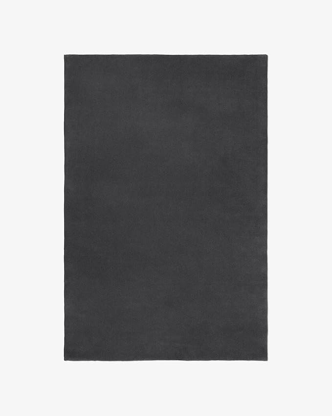 Hand-Tufted Wool Round Area Rug – Soft Premium Wool Carpet for Living Room, Bedroom & Home Décor – 7X7 ft| Pencil Grey – Durable, Non-Slip Backing, Handcrafted Rug