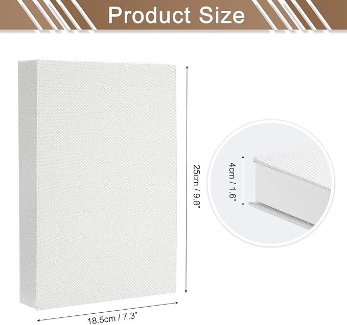 uxcell Decorative Books, 9.8 x 7.3 Linen Fake Books for Decoration Faux Decor Book for Modern Aesthetic Home Office Coffee Table Shelf Desktop Display, White