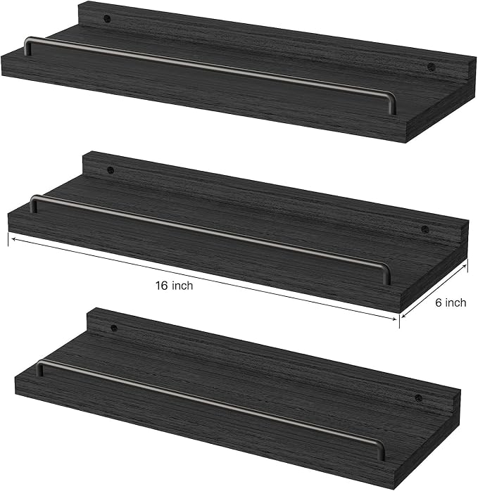 RYOFOBETTO Floating Shelves for Wall Decor Bathroom Shelves Over Toilet