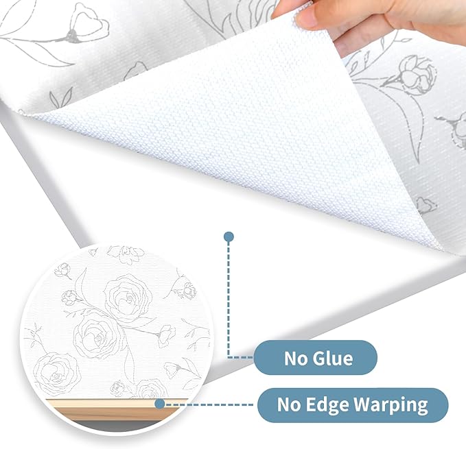 Shelf Liners for Kitchen Cabinets 12in x 30FT Non Adhesive Drawer Liner Sliver Floral Thickened Shelf Liner Paper Strong Non-Slip Easy to Clean for Tool Box Refrigerator with Knife and Tape Measure