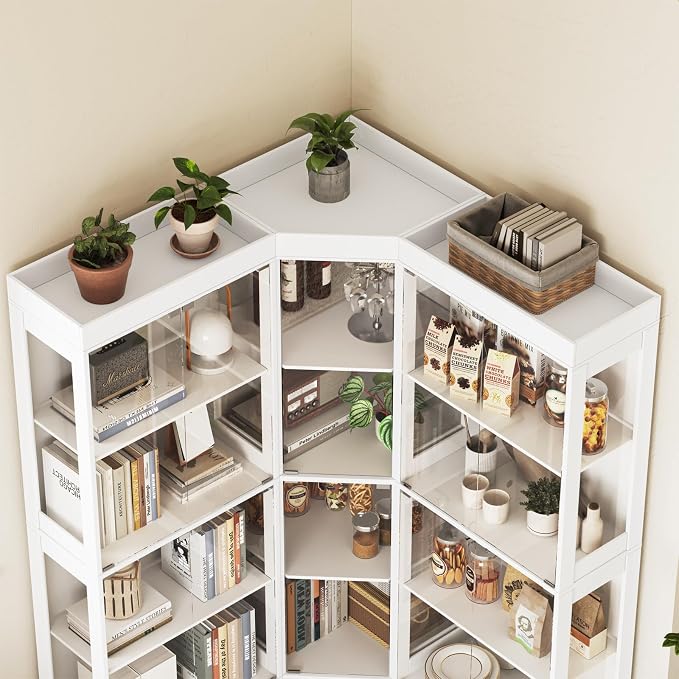 70.1" Large Corner Cabinet