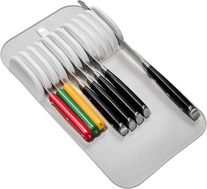 madesmart Classic In Drawer Knife Organizer, 11 Knives