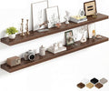 Fun Memories 72Inch Long Floating Shelves, 8 Inch Deep Shelves