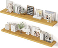 55 Inch Floating Shelves, 12 Inch Deep Floating Shelves