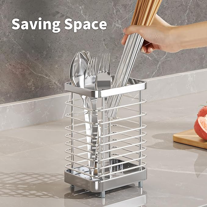MAXCOOK Kitchen Utensil Drying Rack Dishwasher Safe ( 3.94x2.95x5.9 inch )