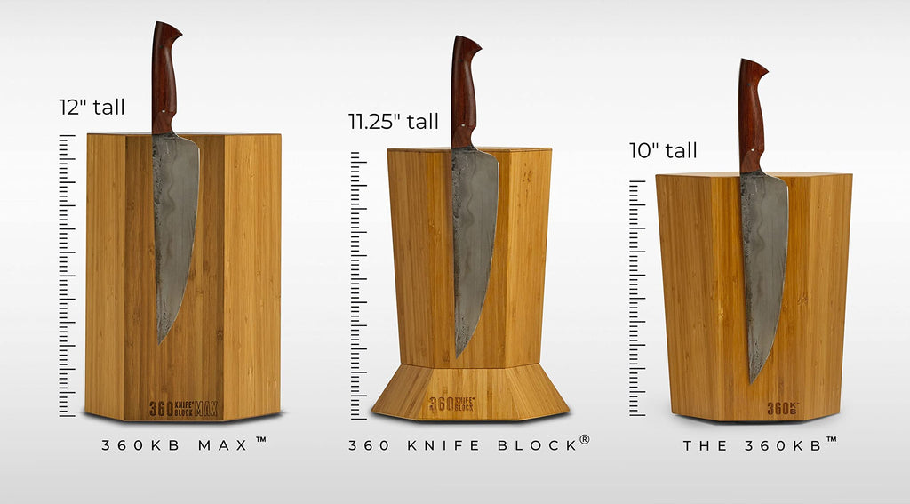 360KnifeBlock® - The 360KB™ (Black)