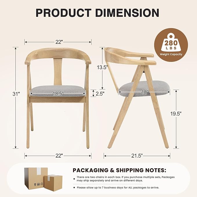 HNY Wooden Folding Chair with Cushion Set of 4, Chenille Foldable Dining Chairs Lightweight Folding Event Chair, Portable Space-Saving Accent Chair for Kitchen Dining Living Room Small Spaces, Grey