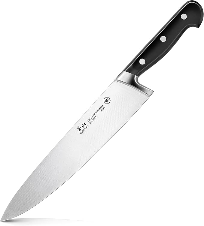 Cangshan V2 Series 59182 German Steel Forged Chef Knife, 9.5-Inch