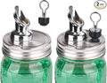 Mason Jar Pour Spouts. free flow Mason Jar Pour Spouts, mason jar for spout regular mouth size 70mm dispenser germination cover. Suitable for any liquid (4 pieces stainless)
