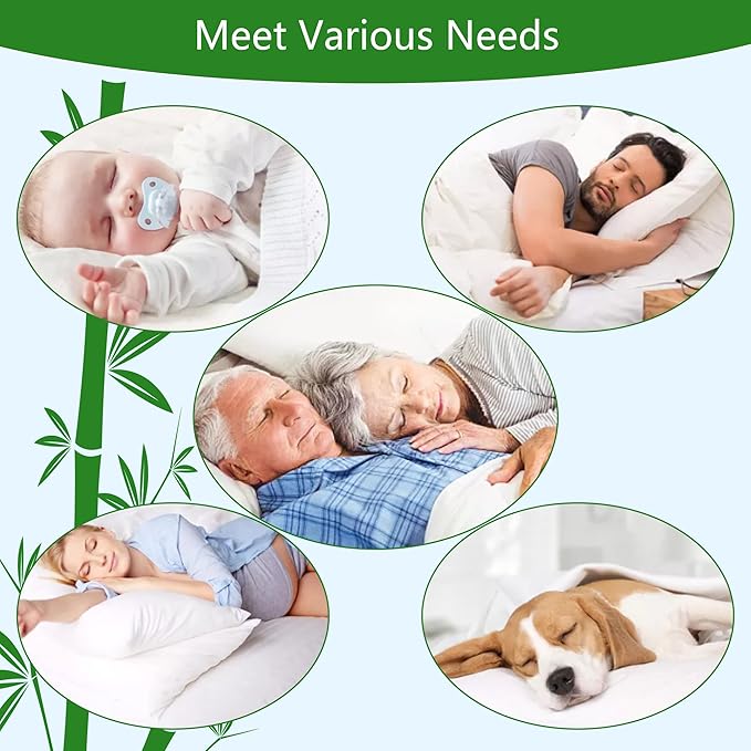 GOONIK Twin XL Mattress Protector for College Dorm Room Essentials, Back to School Breathable Bamboo Viscose Waterproof Twin Extra Long Size Mattress Pad Cover with 6-16 inches Deep Pocket