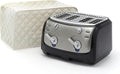 Covermates Keepsakes Toaster Cover - Dust Protection - Stain Resistant - Washable Appliance Cover, Cream
