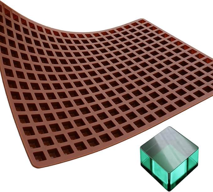 Square Silicone Candy Mold, 266 Cavity, 2mL