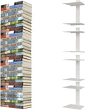 Invisible Floating Bookshelves 6 Tier, Heavy Duty Metal Book Organizer