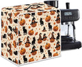 Halloween Coffee Maker Cover, Universal Waterproof Dustproof Coffee Machine Protector for Small Kitchen Appliance