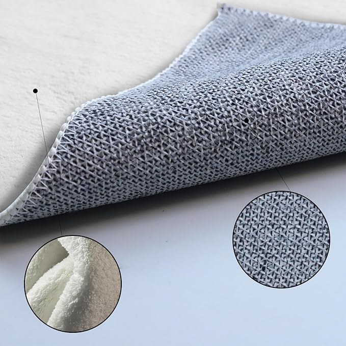 Bohemian Pattern Rectangular Area Rugs for Living Room Bedroom 3 x 5 ft Green & Orange Abstract Non-Shedding Soft Low Pile Rug Non Slip Washable Rug for Nursery Entryway Playroom