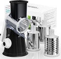 Nexsujo Black Hand Crank Rotary Cheese Grater