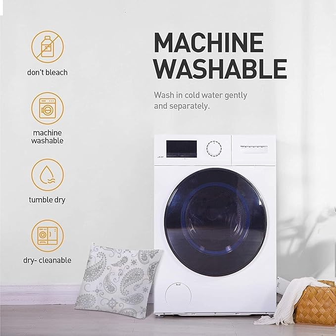 SlumberWell Full Bed Skirt with Split Corners, Soft Microfiber, 16 Inch Drop, Dark Grey Solid, Elegant Ruffled Design