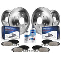 Detroit Axle - Brake Kit for Silverado Sierra Avalanche Suburban 1500 Yukon Tahoe Escalade Disc Brake Rotors Ceramic Brakes Pads
