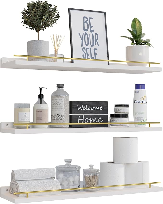 WOPITUES Floating Shelves 24 inch