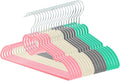 Velvet Hangers 20 Pack, 16" Non Slip Adult Hangers, Slim Clothes Hanger with 360 Degree Swivel Hook - Durable & Cute for Coats, Shirts, Dress (Mix Color)