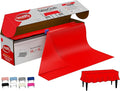 Neatiffy Disposable Plastic Table Cloth Roll | 54 in x 108 Ft Waterproof Tablecloth | Table Cover for Rectangle, Square, Round Oval Tables | Picnic, Party, Banquet, Birthdays, Weddings - Red