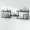 MXCSE Wall Shelves, Wall Mounted Bookshelves, DIY Floating Shelves