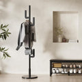 Muwuele Solid Wood Cactus Coat Rack, Freestanding Coat Rack