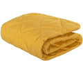 NTBAY Down Alternative Oversized Toddler Comforter, Super Soft and Warm Solid Color Baby Crib Quilted Blanket, 43x60 inches, Yellow