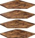 Homode Corner Shelf Wall Mount, Wood Corner Hanging Shelves