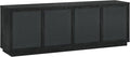 Henn&Hart TV Stand for TVs up to 78"