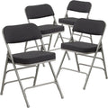Flash Furniture HERCULES Series Premium Curved Triple Braced & Double Hinged