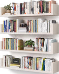 Wall Bookshelf, U Shaped Floating Bookshelf, Hanging Bookshelves