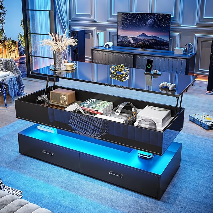 SEDETA 47.2" Lift Top Coffee Table, Coffee Tables