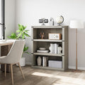 GarveeHome 3 Tier Farmhouse Bookcase, 39.9 in Tall Book Shelf