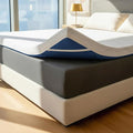 ViscoSoft 2 Inch Memory Foam Mattress Topper Queen - Select High Density Ventilated Mattress Pad - Premium Removable Rayon Cover